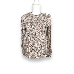 Lucky Brand boho long sleeve top CS NWT